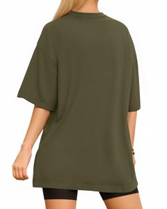 Couleur Custom Summer Crew Léger allant de réglable pour différents Plus size femmes chemise à manches courtes respirant - Product Image 5