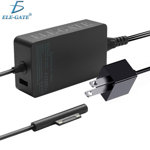 Caricabatterie per Laptop Compatibile con Microsoft Surface 36W con Porta USB Aggiuntiva, Adattatore Sottile 12V 2.58A PD SCP con Presa EU/US - Product Image 1