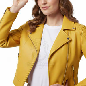 Chaqueta de Cuero para Mujer de Alta Calidad 2026, Ropa de Invierno, Chaquetas de Cuero de Moda para Mujer a Precio Económico - Product Image 6