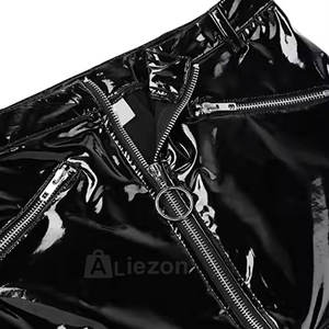 Jupe en cuir pour femmes Jupe en cuir pour femmes d'automne et d'hiver à vendre - Product Image 2