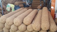 Bloques de Fibra de Coco 100% Natural de la Mejor Calidad, Ecológicos, Biodegradables, en Rollo Marrón, Bajo Costo, Control de Erosión SAO