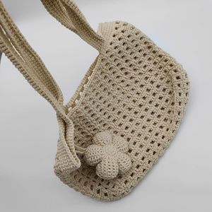 กระเป๋าถักโครเชต์สำหรับผู้หญิงกระเป๋าผ้าถักสะพายไหล่กระเป๋าถักโครเชต์น่ารักสำหรับเด็กผู้หญิงผลิตในเวียดนาม - Product Image 2