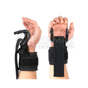 Neopreno ligero de alta calidad por encargo ganchos de levantamiento de pesas al por mayor - Product Image 1