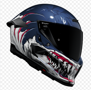 NUEVO CASCO INTEGRAL DE TITANIO RUROKK AT4.0 DE CALIDAD PREMIUM CON BLUETOOTH - Product Image 3