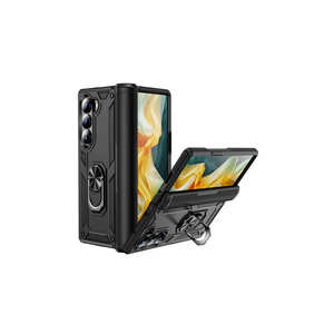 Coque de protection fine SNEL Vega Series pour Samsung Galaxy Z Fold 6, étui en silicone premium bleu, styles translucides PC - Product Image 5