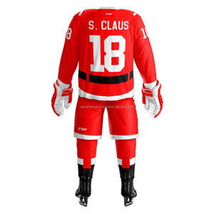 Maillots de hockey sur glace personnalisés de haute qualité, uniformes et vêtements de hockey sur glace à sublimation - Product Image 5