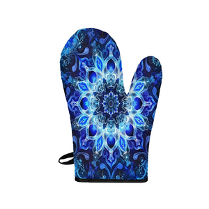 ถุงมือกันความร้อนสำหรับเตาอบ ผลิตจากผ้าฝ้ายคุณภาพสูง รับทำแบรนด์ตามสั่ง พร้อมโลโก้ที่กำหนดเอง - Product Image 6