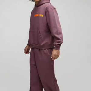 Sudadera con Capucha para Hombre, Estilo Holgado, Tejido Grueso de Algodón 100%, Bordado Personalizado, Precio al por Mayor - Product Image 5