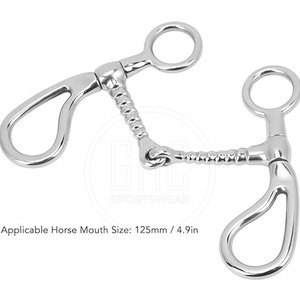 Bits de equitación de acero inoxidable de diferentes estilos, fabricante pakistaní, brocas de equitación al por mayor - Product Image 4
