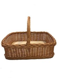 Panier de pique-nique en osier tissé à la main de haute qualité organisateur de stockage de nourriture pour les pique-niques et le camping fabriqués au Vietnam - Product Image 2