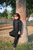 Ensemble Shalwar Kameez Traditionnel Pakistanais de Qualité Supérieure en Coton Long pour Garçons, Tenue de Fête pour l'Aïd et les Mariages