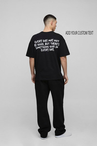 Camisetas de serigrafía personalizadas de hombro caído de gran tamaño Unisex de alta calidad para hombres camisetas con estampado gráfico personalizado de peso pesado - Product Image 2