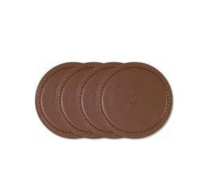 Hot Seller <b>Leather</b> Coaster for Home Hotel Party Table Ware Use Handmade Party Wedding Table Top <b>Leather</b> Coaster best Manufacture - Product Image 2