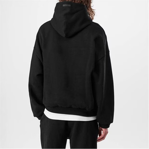 Sweat à capuche unisexe en coton avec cordon de serrage réglable Sweat à capuche léger pour le sport et le fitness Sweat à capuche coupe ajustée avec manches longues - Product Image 6