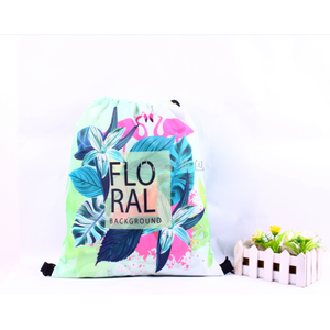 Mochilas Deportivas Promocionales con Cordón al por Mayor - Estilo Europeo Americano, Juego de Bolsas de Cosméticos Portátiles Impresas - Product Image 2
