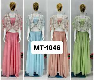 ชุดเสื้อโคติแบบดั้งเดิมสำหรับงานเลี้ยง พร้อมชุดสูทปักลายประดับเลื่อมและกระจกแท้ ผ้าจอร์เจตต์แห้งเร็ว ใส่ได้ทุกฤดู - Product Image 6