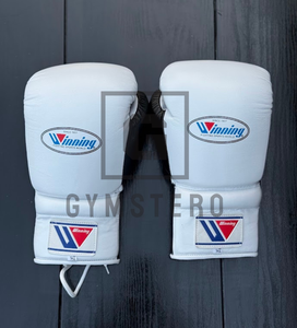 ถุงมือชกมวยหนังวัวแท้คุณภาพสูงสีสันปรับแต่งได้ ชุดกราปลิงแบบเต็มนิ้ว ปรับสายรัดข้อมือได้ - Product Image 5