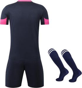 Camiseta de fútbol de secado rápido ligera sublimación personalizada unisex, conjunto de pantalones cortos, deportes de invierno, uniforme, equipos de práctica para adultos, servicio OEM - Product Image 2