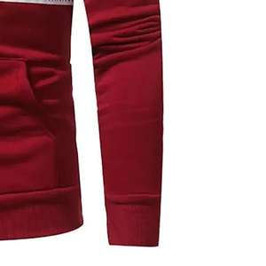 Sweat à capuche de Noël hiver unisexe 100% coton imprimé par sublimation personnalisée avec broderie respirant séchage rapide et personnalisable - Product Image 6