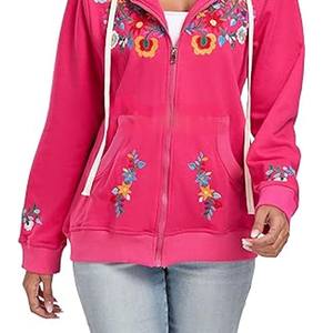 Ropa informal para mujer, sudaderas con capucha bordadas, tendencia superior, antiarrugas, gran oferta, sudaderas con capucha bordadas baratas de alta calidad con encargo - Product Image 6