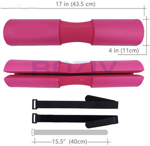 Coussin de Squat Haute Antidérapance, Respirant et Confortable en Tissu Nylon, Réglable, Léger et Écologique pour le Soutien en Haltérophilie - Product Image 3