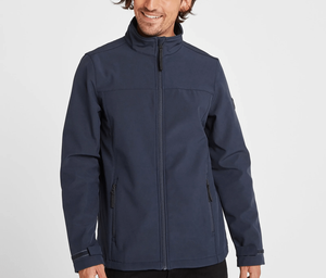 Veste softshell décontractée pour homme, personnalisée, imperméable, respirante, coupe-vent avec poches avant en spandex, OEM, pour l'hiver - Product Image 1