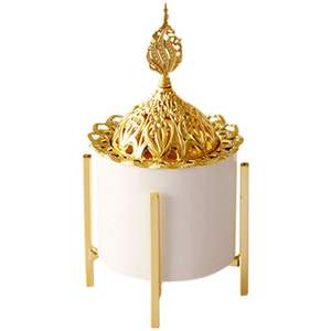 Quemador de incienso incensario de latón de calidad estándar para iglesia, suministros al por mayor, quemador de incienso de pastilla de latón puro - Product Image 6