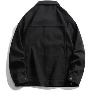 Veste en jean élégante pour hommes, tenue décontractée, vente en gros OEM, veste en jean en coton de haute qualité pour hommes, veste personnalisée pour hommes à vendre - Product Image 2