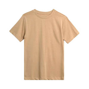 Camiseta lisa de algodón de 180g/m² con logotipo personalizado impreso para hombre, manga corta con estampado digital de poliéster/material de algodón - Product Image 3