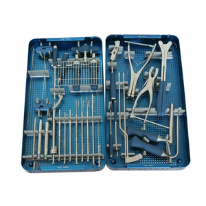 Set Profesional de Cirugía Endoscópica Biportal de Columna Vertebral, Manual, Ortopédico, Lumbar, de Acero Inoxidable, Reutilizable, con Certificación CE e ISO - Product Image 1
