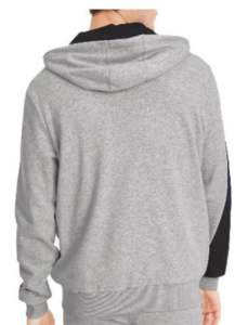 Men's Polyester <b>Hoodie</b> with Face Fleece and <b>Fur</b> Pullover Style - Product Image 5