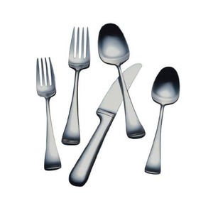 Ensemble de service de couverts décoratifs en métal, poignée ondulée Exclusive, pour cuillère fourchette, service de couverts, poignée en métal émaillé blanc - Product Image 6