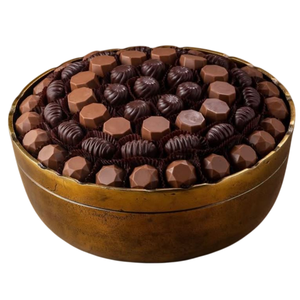 Home Table Decoration <b>Chocolate</b> Serving Bowl Dessert Display Creative Gold Metal <b>Chocolate</b> Bowl For <b>Weddings</b> Birthday Parties - Product Image 3