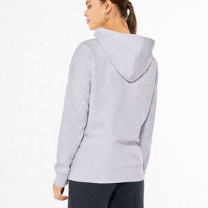 Sweat-shirts oversize pour femmes, très tendance, couleur violette, 100% coton jersey, écologiques, respirants, légers, avec poches cargo sur le devant - Product Image 5