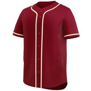 Maillot de baseball haut à la mode vêtements de sport Logo personnalisé meilleure qualité confortable maillot de baseball à séchage rapide - Product Image 2
