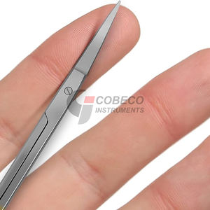 Tijeras Iris Quirúrgicas Finas y Afiladas, Instrumento de Microdisección Curvo de Acero Inoxidable Autoclavable - Product Image 3