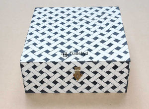 กล่องเรซินทำมือสำหรับผู้ซื้อบูติกที่เก็บเครื่องประดับที่หรูหราและกล่องของขวัญมีสไตล์โดย tradebyd - Product Image 5