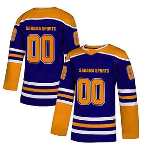 Camiseta de hockey sobre hielo Reversible de secado rápido de alta calidad, camiseta de práctica de secado rápido para hombres, equipo de sublimación, ropa de hockey sobre hielo - Product Image 1