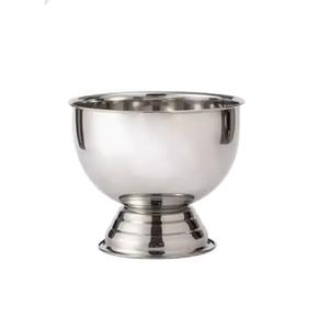 Bol à glace en argent plaqué métal de haute qualité, forme ronde, refroidisseur à vin pour bière, boissons gazeuses, mariage, fête, utilisation en bar - Product Image 5