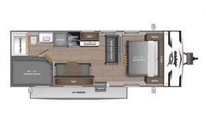 Autocaravana Usada Jayco Jay Flight S-l-x 260BH 2024, Remolque de Viaje, Casa Rodante - Product Image 3