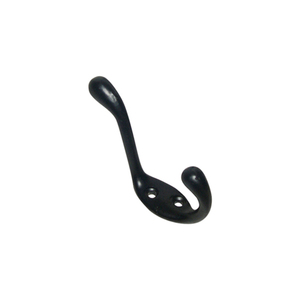 Vintage Wall Mounted Metal Coat <b>Hook</b> <b>Black</b> Heavy Duty Single <b>Hook</b> Design For Clothing Storage Coat <b>Hook</b> <b>Black</b> Color In Low Price - Product Image 2