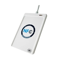 Lector y Grabador de Tarjetas Inteligentes ACR122U 13.56MHz USB NFC ISO 14443A con Distancia de Lectura de 3-5cm
