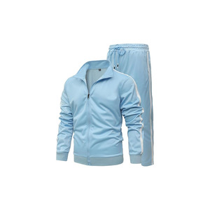 GXAMOY, chándal atlético de 2 piezas para hombre, chándal informal con cremallera completa para correr, conjunto de entrenamiento deportivo, ropa deportiva - Product Image 6