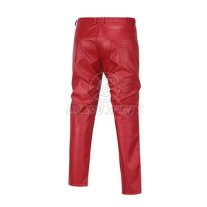 Pantalon d'hiver respirant pour usage extérieur, vente en gros, prix bas, pantalon en cuir léger pour homme, best-seller - Product Image 2