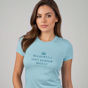 Cómoda camiseta sólida para mujer hecha con tela suave, asegura comodidad, silueta moderna y aspecto clásico para cada ocasión - Product Image 1