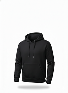 Sweat à capuche en molleton 100% coton respirant et doux, streetwear, pull d'hiver chaud, respirant, avec poche, design décontracté, tissu tricoté pour homme - Product Image 4