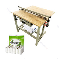 Machine de rembobinage de papier toilette gaufré à prix abordable, machine de scellage refroidie par eau