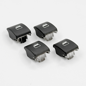 61316902175 Cubierta de Botón de Interruptor de Ventana, 4 Piezas, Negra, para BMW Serie 3 E46 E90 X5 E53 X3 E83 - Product Image 2