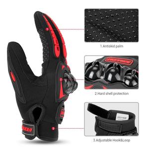 Gants de moto respirants en maille d'été pour hommes et femmes Gants de motocross à écran tactile pour le sport pour les motos - Product Image 5