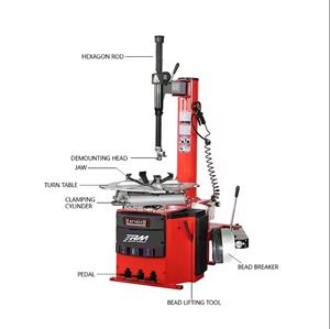 Máquina cambiadora de neumáticos de coche RM Spot y equilibradora de ruedas Combo cambiador de neumáticos de venta en efectivo - Product Image 2